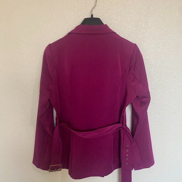 Fuchsia Blazer for Women - Picture 2 of 4